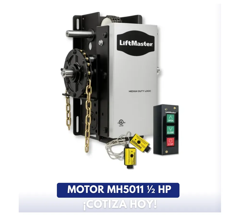 Motor LiftMaster para cortina de acero
